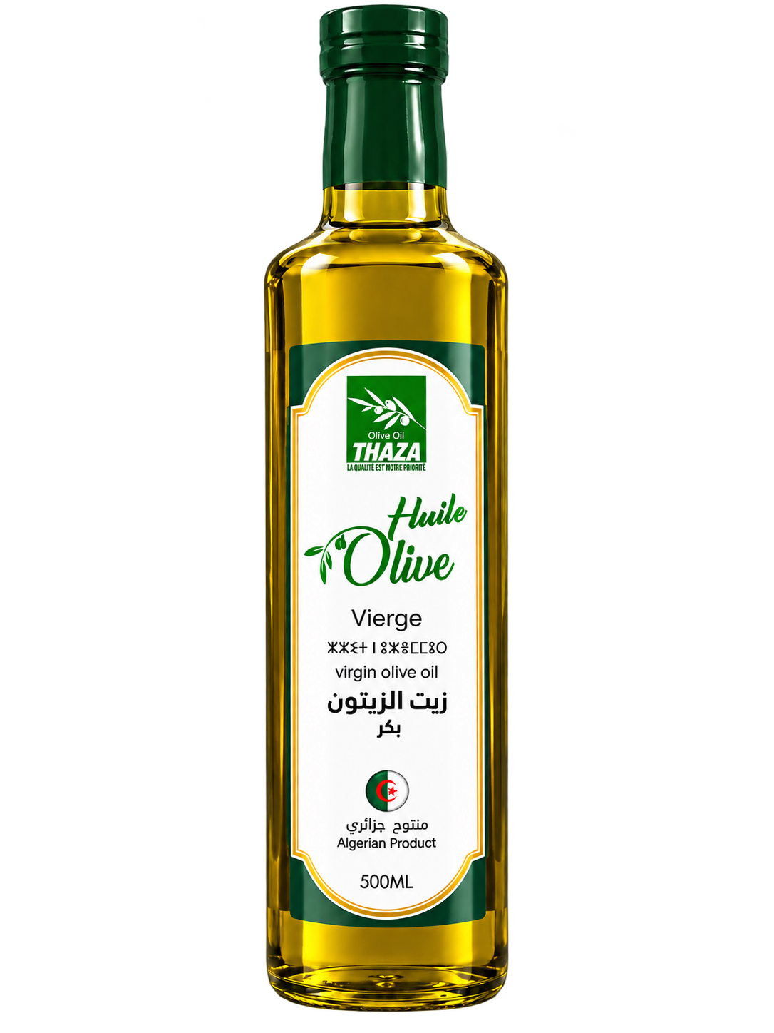 Huile d'olive vierge THAZA